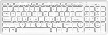 Фото Proove Classic Code Wireless Keyboard White USB (KBCD00003002)