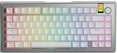 Фото Glorious GMMK 3 Pro HE 75% US Wireless Silver USB (GLO-KB-GMMK3-PRO-75-PB-HE-WL-SIL-US)