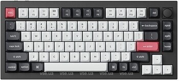 Фото Keychron Q1 HE QMK Carbon Black Bluetooth/USB (Q1H-M1)