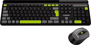 Фото Canyon HSET-W5 BLack USB (CNS-HSETW5BK)