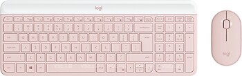 Фото Logitech Slim Combo MK470 Rose USB (920-011322)