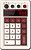 Фото 8BitDo Retro Mechanical Numpad Fami Edition Bluetooth/USB (RET00463)