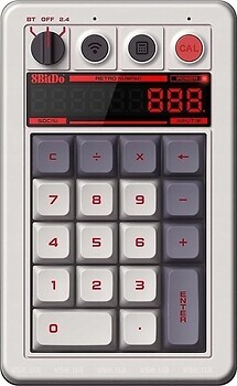 Фото 8BitDo Retro Mechanical Numpad N Edition Bluetooth/USB (RET00462)