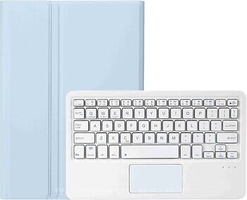Фото BeCover Smart Case Keyboard TouchPad for iPad Air 4/5 10.9 2020/2022 Light Blue Bluetooth (712372)