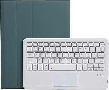 Фото BeCover Smart Case Keyboard for iPad Air 11 M2 2024 Dark Green Bluetooth (712597)
