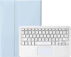 Фото BeCover Smart Case Keyboard for iPad Air 11 M2 2024 Light Blue Bluetooth (712598)