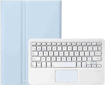 Фото BeCover Smart Case Keyboard for iPad Air 11 M2 2024 Light Blue Bluetooth (712598)