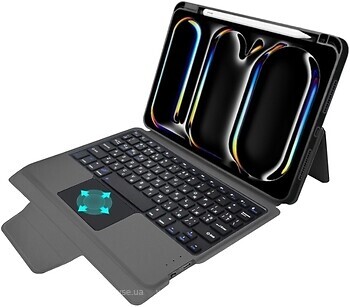 Фото AirOn Premium iPad Pro 11 2024 Black Bluetooth (4822352781230)