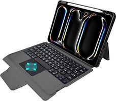 Фото AirOn Premium iPad Pro 13 2024 Black Bluetooth (4822352781231)