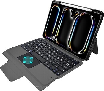 Фото AirOn Premium iPad Pro 13 2024 Black Bluetooth (4822352781231)