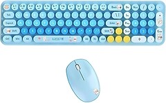 Фото Mofii Baby Bear Wireless Keyboard Blue USB