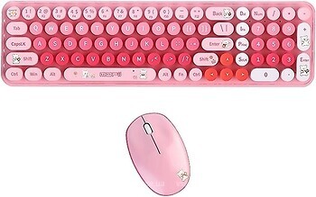 Фото Mofii Baby Bear Wireless Keyboard Pink USB