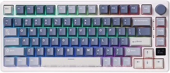 Фото RK Royal Kludge M75 Wireless Gaming Keyboard Blue Bluetooth/USB