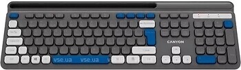 Фото Canyon HKB-W03 Wireless Grey USB (CNS-HKBW03DG)