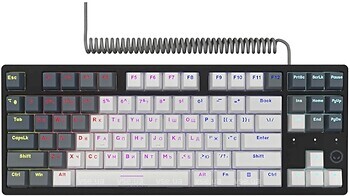 Фото Lorgar Azar 514TKL Black/White USB (LRG-GK514TKL-WH-UA)