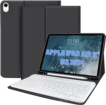 Фото BeCover Smart Keyboard for iPad Air 2020-2025 Black Bluetooth (711394)