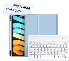 Фото BeCover Smart Keyboard for iPad Mini 6 2021 Light Blue Bluetooth (712989)
