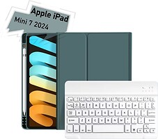 Фото BeCover Smart Keyboard for iPad Mini 7 2024 Dark Green Bluetooth (712993)