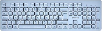 Фото Canyon HKB-W01 Blue USB (CNS-HKBW01BL)