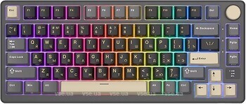 Фото RK Royal Kludge M75 Wireless Gaming Keyboard Phantom Bluetooth/USB (RK-M75UARUENG-CHP-BS-PT)
