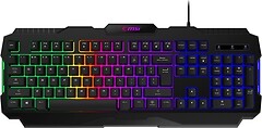 Фото MSI Forge GK100 Black Bluetooth/USB (S11-04UA221-HH9)