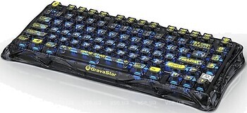 Фото GravaStar Mercury K1 Transparent Black Bluetooth/USB (GSK1LITE_XTAL_BLK)