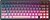 Фото MCHOSE G75 Pro Matcha Latte Black/Pink Bluetooth/USB (MC-G75-16)