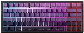 Фото MCHOSE G75 Pro Matcha Latte Black/Purple Gradient Bluetooth/USB (MC-G75-19)