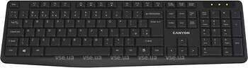 Фото Canyon KB-W01 Black USB (CNE-CKEYW01)