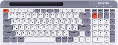 Фото Maxxter KBW-02G-UA White/Grey USB