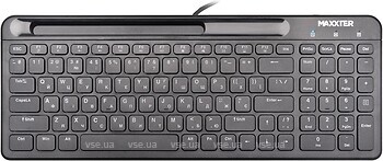 Фото Maxxter KB-01B-UA Black USB