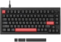 Фото Keychron Lemokey X4 QMK Wired Mechanical Keyboard Black USB (X4-A1)