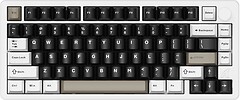 Фото Attack Shark X86 Full Aluminum Keyboard Milk White Bluetooth/USB (AS-6972792470450-MW)