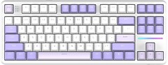Фото Attack Shark X87 Tri-mode Gasket Mechanical Keyboard Twilight Purple (AS-6972792470429-TP)