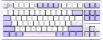 Фото Attack Shark X87 Tri-mode Gasket Mechanical Keyboard Twilight Purple (AS-6972792470429-TP)