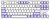 Фото Attack Shark X87 Tri-mode Gasket Mechanical Keyboard Twilight Purple (AS-6972792470429-TP)