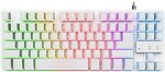 Фото Trust GXT 833W Thado TKL Illuminated Keyboard White USB (24737)