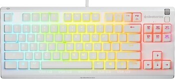 Фото SteelSeries Apex 3 TKL White USB (64819)