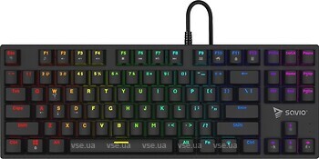 Фото Savio Tempest X2 Outemu Blue Black USB