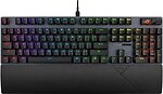 Фото Asus ROG Strix Scope II NX Snow V2 Black USB (90MP03XF-BKUA20)