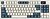 Фото Attack Shark K86 White Bluetooth/USB (K86_RB_AS)