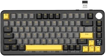 Фото Attack Shark X85 Pro Starry Black Bluetooth/USB (X85PRO_SB_AS)