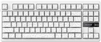 Фото MCHOSE G87 White Topographic Bluetooth/USB (MC-G87-10)