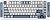Фото MCHOSE X75 Wireless Navy Blue Bluetooth/USB (MC-X75-2A)
