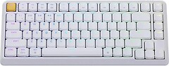 Фото Keychron J1 82 Key RGB Hot-Swap Banana Switch White Bluetooth/USB (J1-Q4-UA)