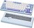 Фото Wobkey Rainy 75 Pro Blue Bluetooth/USB