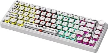 Фото A-Jazz AK690 Melard Switch MC Transparent White USB (AK680-MSMC-TW)