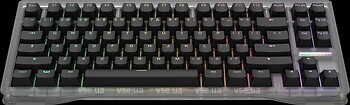 Фото Wooting 80HE PCR Ghost USB