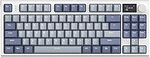 Фото Attack Shark K86 RGB Linear Blue Whale Switches Lavender Blue Bluetooth/USB (AS-6972792471181-LB-UA)