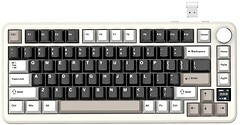 Фото Attack Shark X85 Pro Linear Blueberry Switches Cheese White Bluetooth/USB (AS-6972792471099-CW)